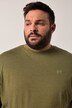 Men+ langærmet T-shirt, Basic, rund hals, op til str. 8 XL