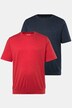 Men+ T-shirts, pakke med 2, mavevenlig pasform, Basic, korte ærmer, op til 8XL