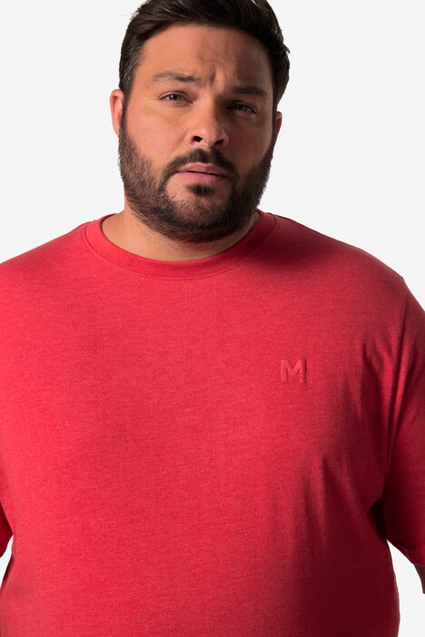Men+ T-shirts, set van 2, Buik-Fit, basic, korte mouwen, tot 8XL