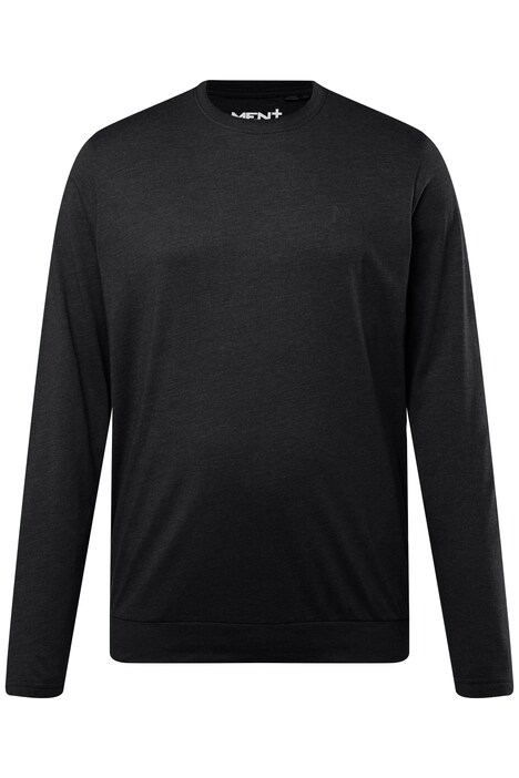 Tričko Men+, dlouhé rukávy, břišní střih, Basic, kulatý výstřih, do 8XL