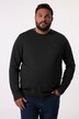 Men+ langærmet T-shirt, mavevenlig pasform, specialsnit, Basic, rund hals, op til 8XL