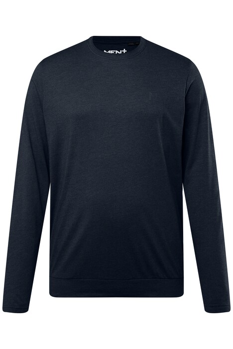 Tričko Men+, dlouhé rukávy, břišní střih, Basic, kulatý výstřih, do 8XL