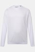 Men+ camiseta de manga larga, Bauchfit, corte especial, Basic, cuello redondo, hasta la 8 XL