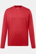 Men+ langærmet T-shirt, mavevenlig pasform, specialsnit, Basic, rund hals, op til 8XL