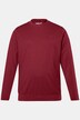 T-shirt Mens+ coupe spéciale, manches longues et col rond, ventre confort, collection Basic - jusqu'au 8 XL