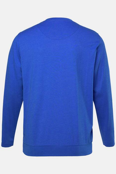 Men+ shirt met lange mouwen, Buik-Fit, speciaal model, basic, ronde hals, tot 8XL
