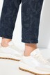 Boyfriend jeans, rozenmotief, comfortabele tailleband