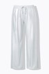 Pantalón, Wide Legs, aspecto brillante, cintura elástica