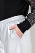 Pantalón, Wide Legs, aspecto brillante, cintura elástica