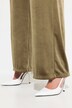 Pantaloni in velluto con cintura elastica e taglio della gamba ampio