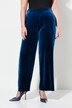 Pantalon en velours, jambe large, taille élastique