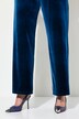 Pantalon en velours, jambe large, taille élastique