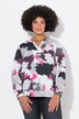 Blouse, camouflageprint, tuniekhals