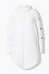 Pullover, poncho-stil, kabelmønster, tilspidset kant