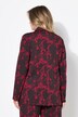 Blazer en jersey, texture côtelée, imprimé all-over