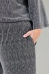 Kalhoty, široké nohavice, třpytivý efekt, elastický pas