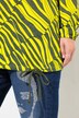 T-shirt, classic fit, grafisch motief, strikbandje bij de zoom