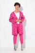 Cardigan dalla vestibilità classica con fantasia con cuori