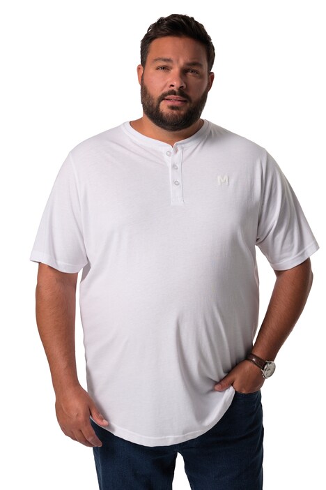 Henley Men+, Basic, krátké rukávy, kulatý výstřih, do 8XL