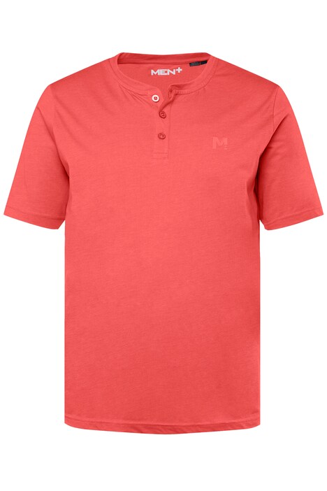 Henley Men+, Basic, krátké rukávy, kulatý výstřih, do 8XL