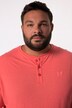 Men+ Henley-skjorte, Basic, korte ærmer, rund hals, op til str. 8XL