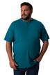 Henley Men+, Basic, krátké rukávy, kulatý výstřih, do 8XL