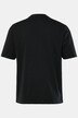 Camiseta JP 1880, media manga, estampado en el pecho, look vintage, hasta la talla 8 XL