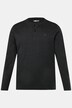 Men+ Henley-skjorte, Basic, lange ærmer, rund hals, op til str. 8XL
