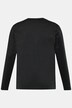 Men+ Henley-skjorte, Basic, lange ærmer, rund hals, op til str. 8XL
