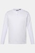 Men+ Henley, Basic, manga larga, cuello redondo, hasta la 8 XL