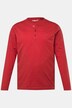 Men+ Henley-skjorte, Basic, lange ærmer, rund hals, op til str. 8XL