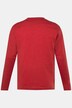 Men+ Henley-skjorte, Basic, lange ærmer, rund hals, op til str. 8XL