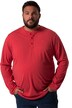 Henley Men+, Basic, dlouhé rukávy, kulatý výstřih, do 8XL