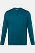 Men+ Henley-skjorte, Basic, lange ærmer, rund hals, op til str. 8XL