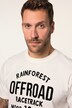 JP 1880, T-shirt, korte mouwen, print op de borst, tot 8XL
