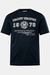 Men+ T-shirt, korte mouw, print op de borst, tot 8XL