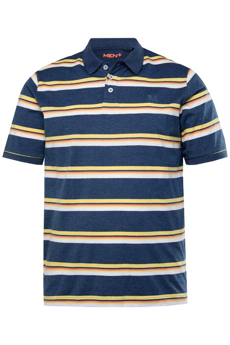 Polokošile Men+, krátké rukávy, pruhy, do 8XL