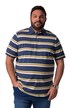 Polokošile Men+, krátké rukávy, pruhy, do 8XL
