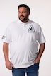 Polo Men+ en maille piquée, ventre confort, manches courtes et imprimés - jusqu'au 8 XL