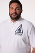 Polo Men+ en maille piquée, ventre confort, manches courtes et imprimés - jusqu'au 8 XL