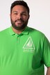 Polo Men+ en maille piquée, ventre confort, manches courtes et imprimés - jusqu'au 8 XL