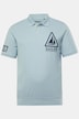 Polo Men+ en maille piquée, ventre confort, manches courtes et imprimés - jusqu'au 8 XL