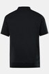 Men+ poloskjorte, halvermet, magepassform, vintage-look, opptil 8 XL