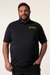 Men+ poloskjorte, halvermet, magepassform, vintage-look, opptil 8 XL