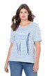 Pruhované tričko, krátké rukávy, kulatý výstřih