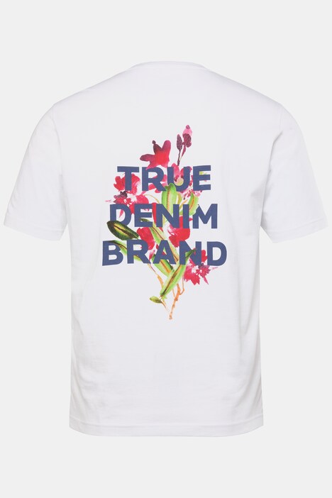 Men+ T-shirt, korte mouwen, rugprint, tot 8 XL