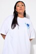 Camiseta, oversize, estampado en la espalda