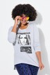 T-shirt, fotoprint, lange ærmer