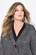 Cardigan en fil scintillant, coupe Loose Fit
