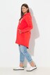 Sweatjacke, lang geschnitten, Kapuze, Taillen-Tunnelzug hinten, Langarm